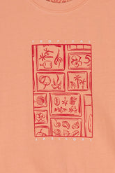 Peach Tropical Boy's Sweatshirt